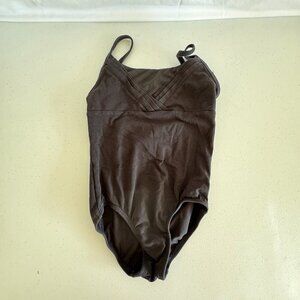 Cat & Jack Black Girls’ One-Piece Leotard Size M (7/8)